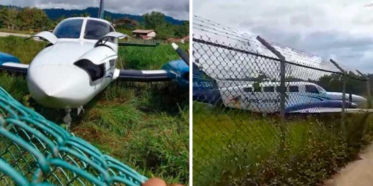 Nuquí: emergencia por avioneta que se salió de la pista