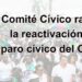 Comité Cívico ratificó la reactivación del paro cívico del Chocó