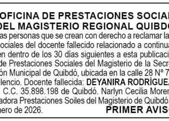 Edicto Quibdó
