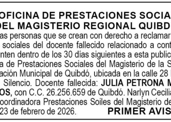 Edicto Quibdó