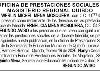 Edicto Quibdó