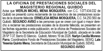 Edicto Quibdó