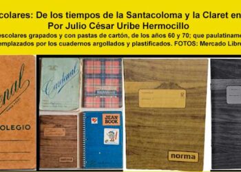 Útiles escolares: De los tiempos de la Santacoloma y la Claret en Quibdó