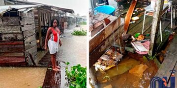 Unguía: creciente del río Atrato afecta cabecera municipal y corregimiento de Marriaga