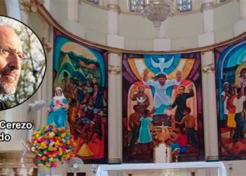 Murió el claretiano que pintó el mural de la Catedral de Quibdó
