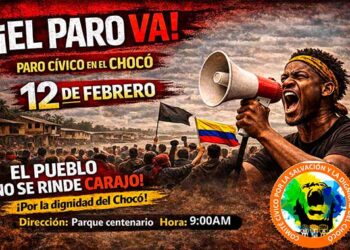 Paro cívico en el Chocó de 24 horas