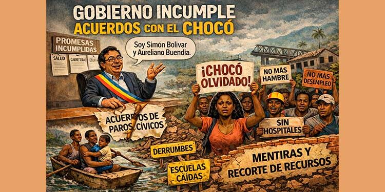 Petro incumple al Chocó