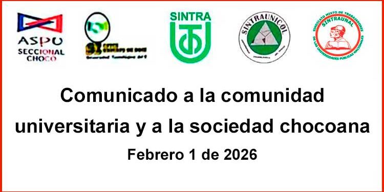 Chocó UTCH sindicatos