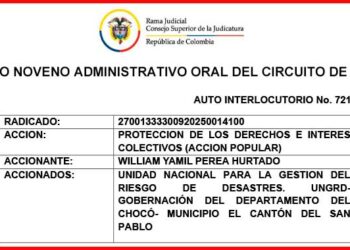 Quibdó acción popular