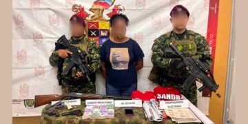 Condoto: incautan $ 45 millones, armas y publicidad política a presunta integrante del Clan del Golfo en Opogodó