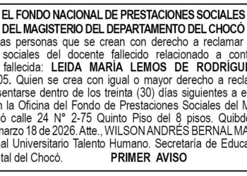 Edicto Chocó