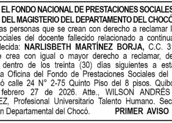 Edicto Chocó