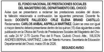 Edicto Chocó