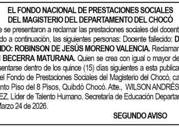 Edicto Chocó