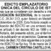 Edicto Istmina Chocó