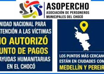 Unidad de Víctimas no autorizó puntos de pago en el Chocó