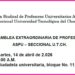 Aspu Chocó UTCH asamblea profesores