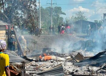 Bajirá: Incendio en el corregimiento Campo Alegre