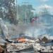 Bajirá: Incendio en el corregimiento Campo Alegre