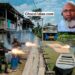Bajo Baudó, Chocó: combates y confinamiento en Puerto Bolívar, río Docampadó
