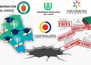 Contraloría: Faltan tesis, ensayos, libros, títulos y soportes de grado en proyecto de becas del Chocó sobre formación de 40 doctores, 97 magísteres y 40 jóvenes investigadores
