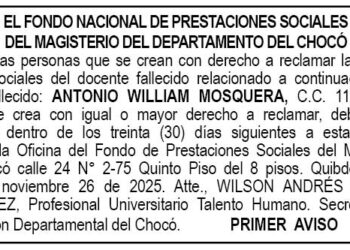 Edicto Chocó