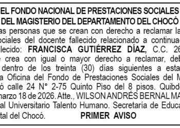 Edicto Chocó