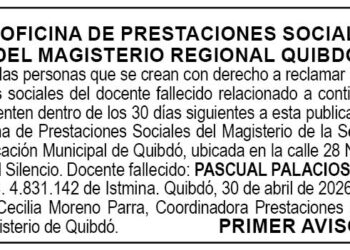 Edicto Quibdó Chocó