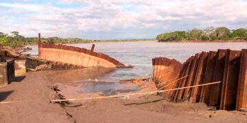 Fracasó el muro malecón en Curbaradó, obra de la Gobernación del Chocó