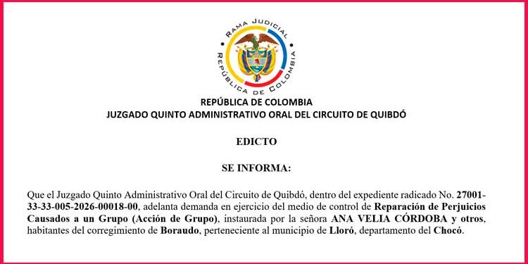 Chocó Boraudo Lloró