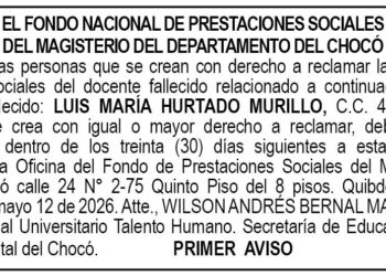 Edicto Chocó