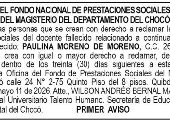 Edicto Chocó