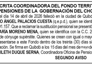 Edicto Chocó
