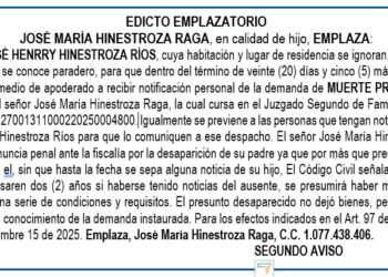 Edicto Chocó