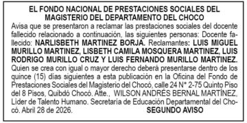 Edicto Chocó