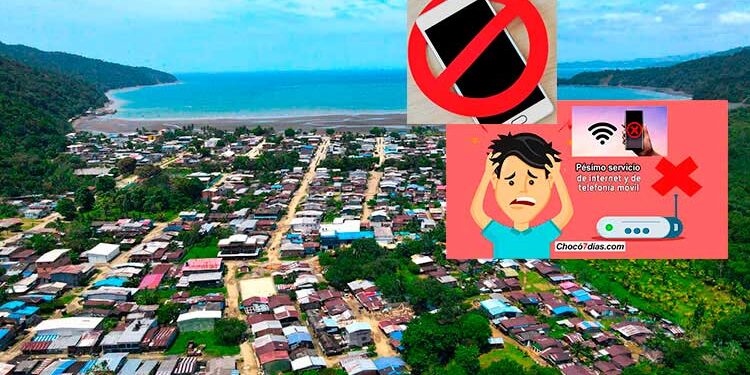 Bahía Solano: cinco días sin servicio de telefonía celular de Claro