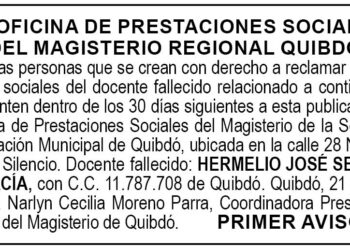 Edicto Chocó