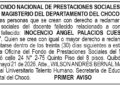 Edicto Chocó