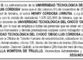 Edicto UTCH Chocó
