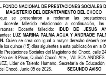 Edicto Chocó