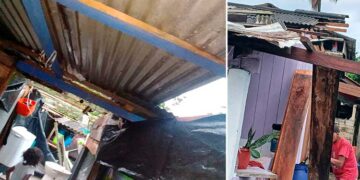 Bahía Solano: 10 viviendas afectadas en Huaca por fuerte vendaval