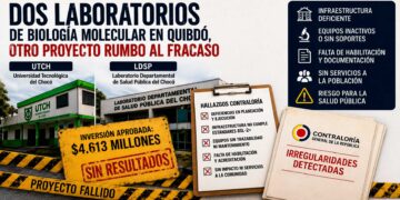 Chocó: Dos laboratorios de biología molecular en Quibdó, otro proyecto rumbo al fracaso
