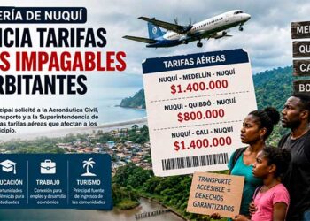 Personería de Nuquí denuncia tarifas aéreas impagables y exorbitantes