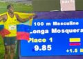 El atleta chocoano Ronal Longa Mosquera logró una hazaña histórica