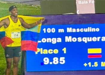 El atleta chocoano Ronal Longa Mosquera logró una hazaña histórica