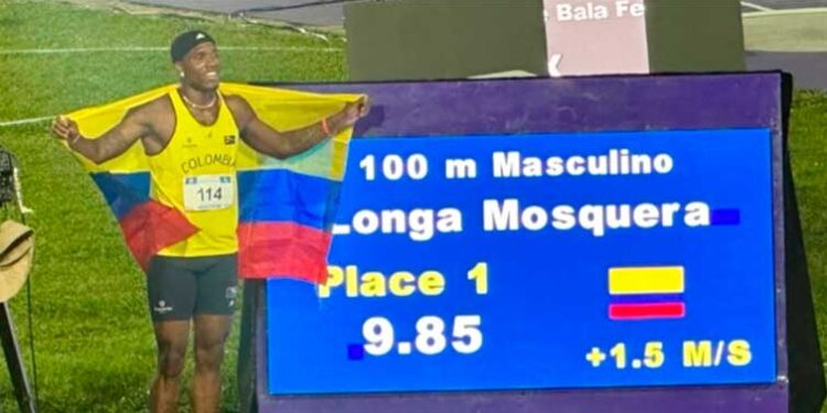 El atleta chocoano Ronal Longa Mosquera logró una hazaña histórica