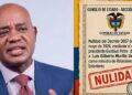 Chocó - Consejo de Estado anuló el nombramiento de Luis Gilberto Murillo como canciller