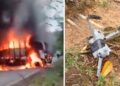 Escalada de violencia del ELN en Chocó: soldados heridos, ataques con drones, vehículos quemados. Toque de queda en Tadó