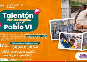 Qhibdó Chocó Talentón de corazón por los damnificados del incendio en el barrio Pablo VI