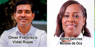 El CNE declaró la elección de Francisco Vidal y Astrid Sánchez como representantes a la Cámara por el Chocó período 2026-2030
